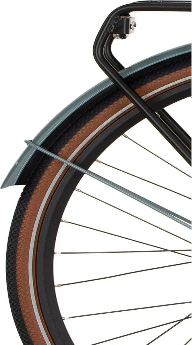 Cortina Spatbord Achter 28" Metaal Blauw Matt