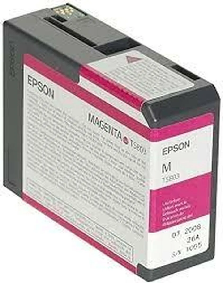 Epson T5803 Magenta Inktcartridge 80ml