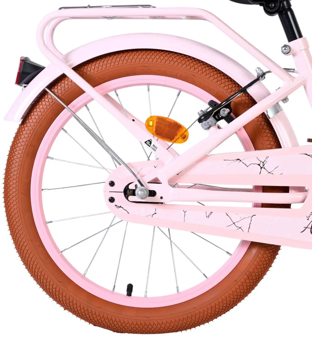 Volare Ashley Kinderfiets 18 inch - Roze - afbeelding 6 van 6