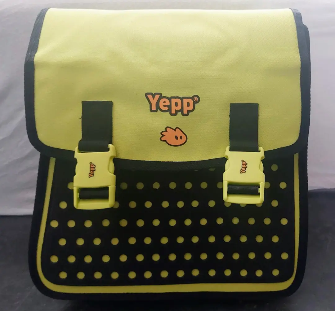 Yepp Maxi Dubbele Fietstas - 35L - Lime Groen