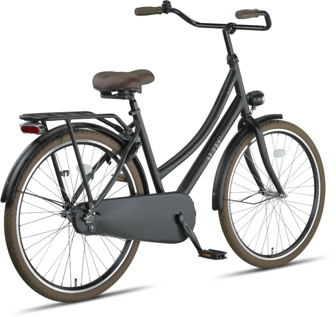 Altec Roma 26 inch Meisjesfiets - Terugtraprem - Mat Zwart