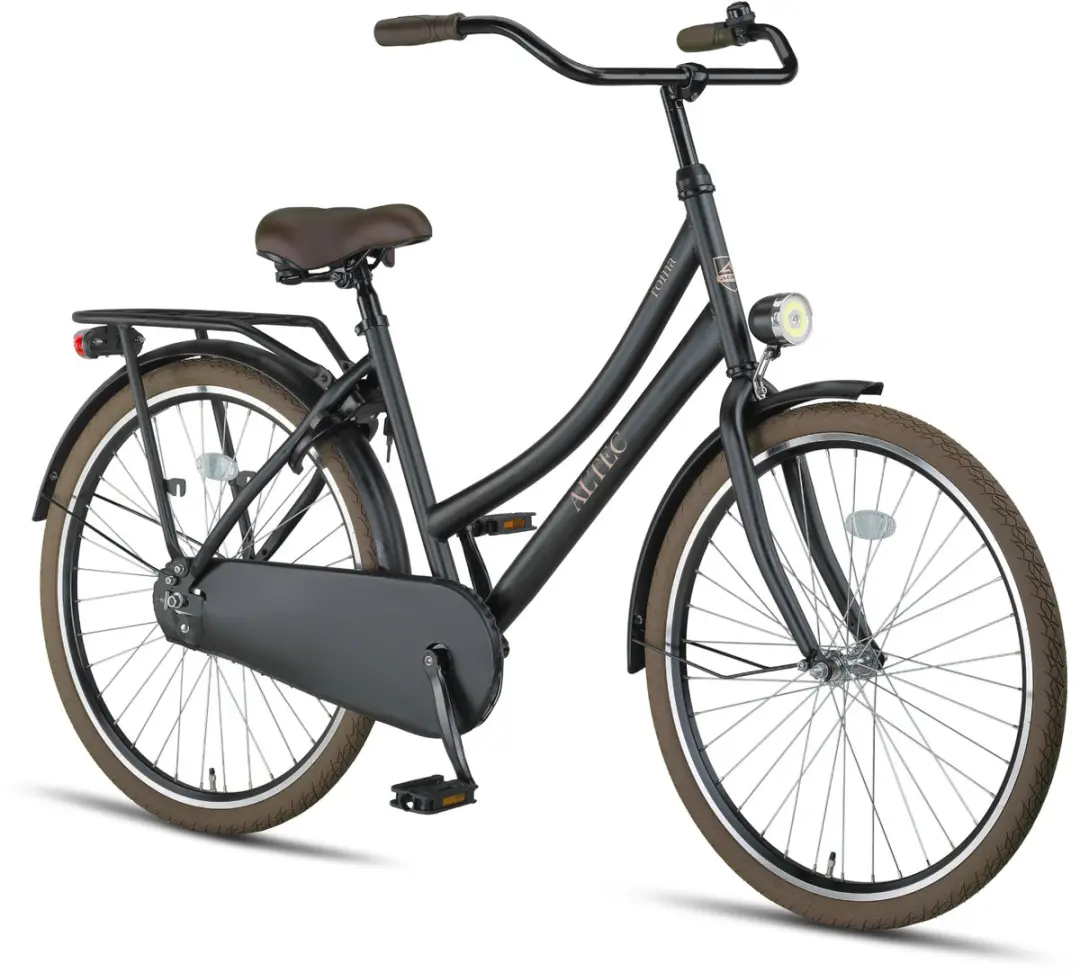 Altec Roma 26 inch Meisjesfiets - Terugtraprem - Mat Zwart