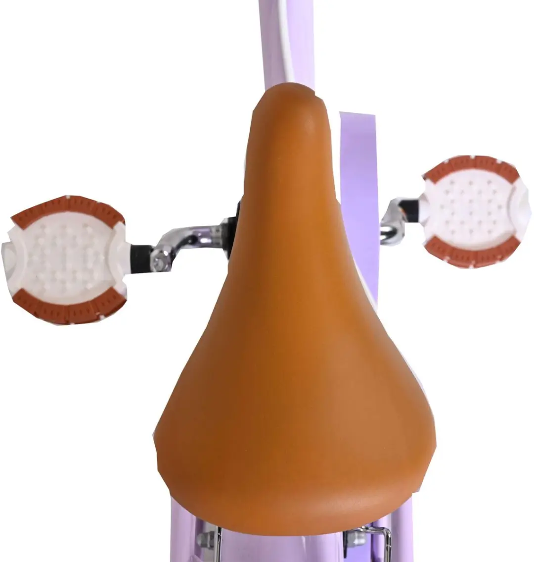Volare Ashley Kinderfiets 12" - Lila - 1 Versnelling - afbeelding 6 van 6