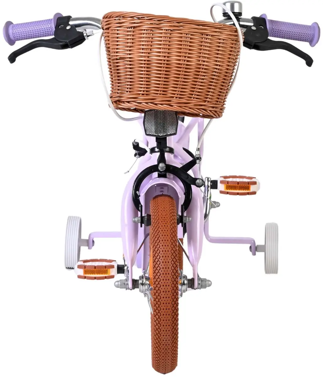 Volare Ashley Kinderfiets 12" - Lila - 1 Versnelling
