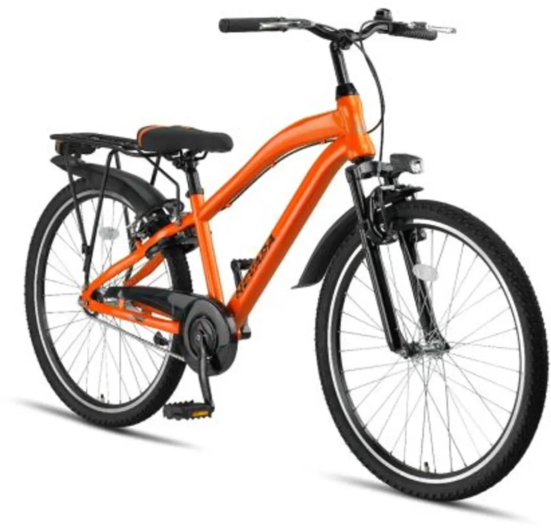 Altec Nevada Jongensfiets 26" - Neonoranje/Zwart