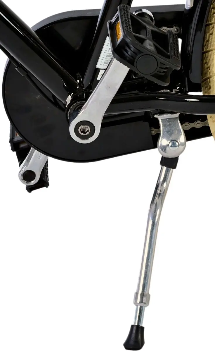 Volare Excellent Kinderfiets 24 inch - Meisjes - 3 Versnellingen - Zwart