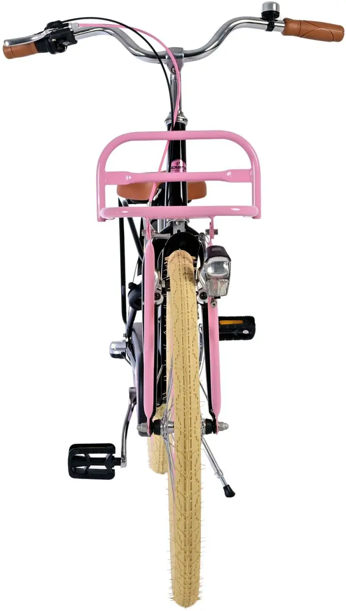 Volare Excellent Kinderfiets 24 inch - Meisjes - 3 Versnellingen - Zwart - afbeelding 6 van 6