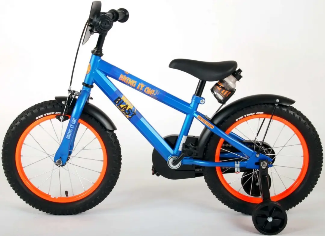 Volare NERF Kinderfiets 16 inch - 1 Versnelling - Blauw - afbeelding 6 van 6