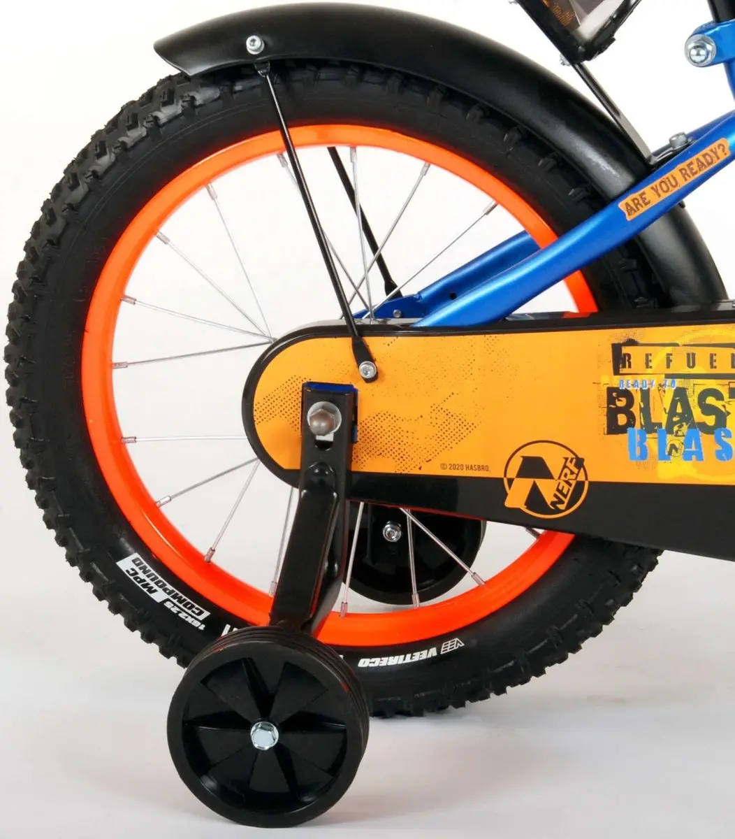 Volare NERF Kinderfiets 16 inch - 1 Versnelling - Blauw