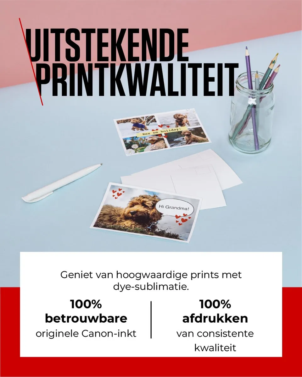 Canon KP-36IP Instant Fotopapier - 36 Stuks - Ansichtkaartformaat - o.a. SELPHY CP780/CP790
