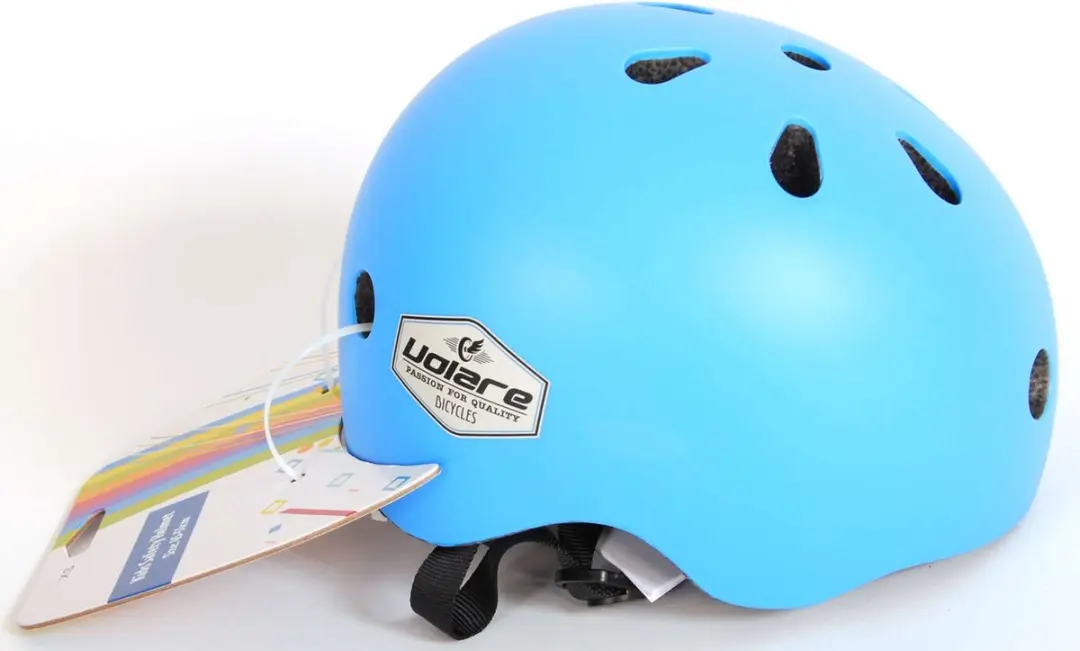 Volare Kids Fietshelm - Blauw - 45-51 cm