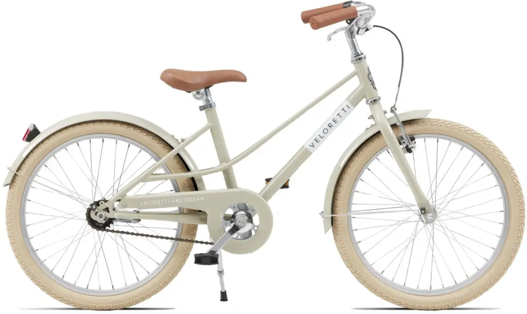 Veloretti Junior Kinderfiets 20 inch - Beige