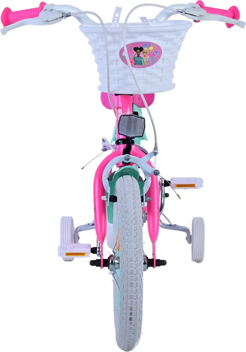 Volare Barbie Kinderfiets 14 inch - Roze - 1 Versnelling