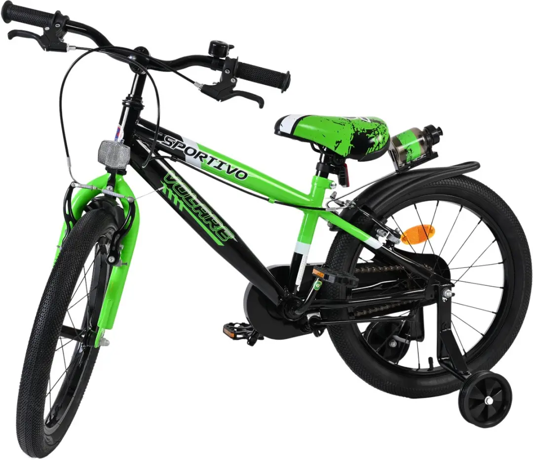Volare Sportivo Kinderfiets 18 inch - Groen/Zwart