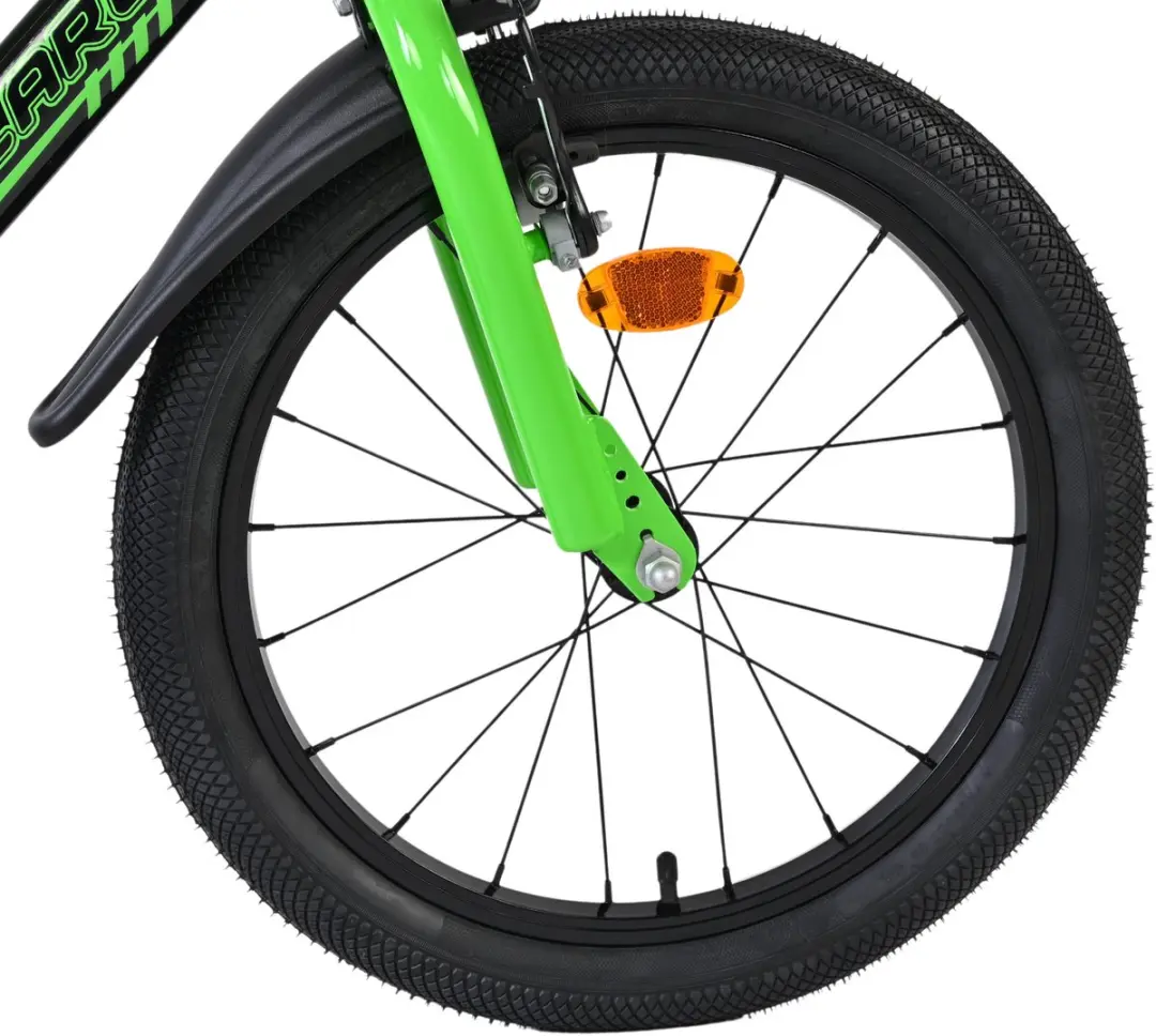 Volare Sportivo Kinderfiets 18 inch - Groen/Zwart - afbeelding 6 van 6