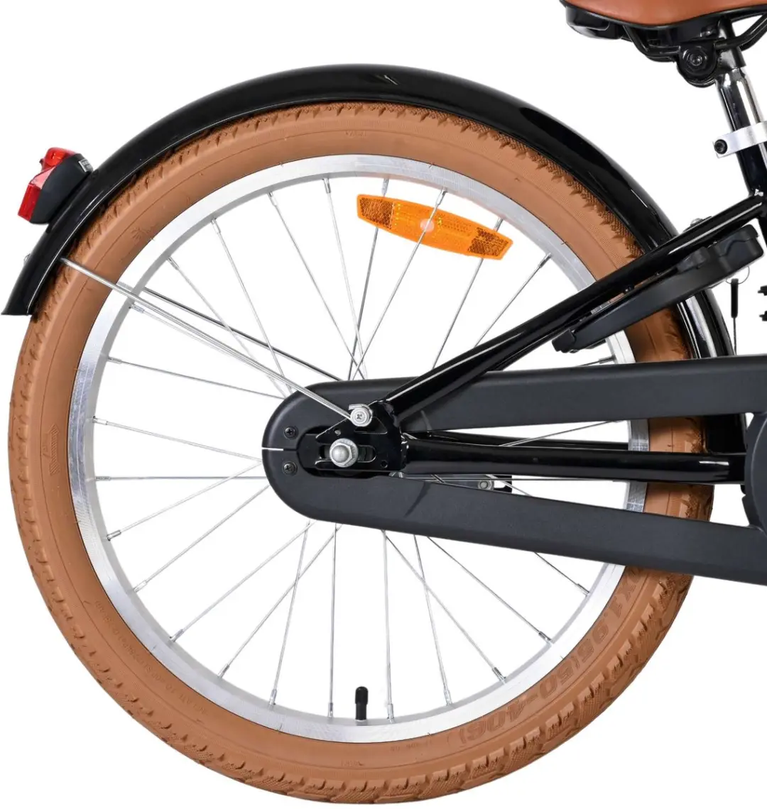 Volare Ashley Kinderfiets 20 inch - 1 Versnelling - Zwart - afbeelding 6 van 6