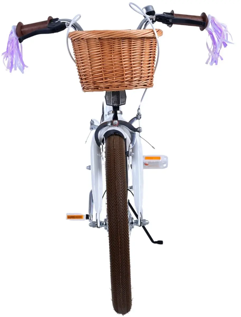 Volare Blossom Kinderfiets 18 inch - Meisjes - Wit