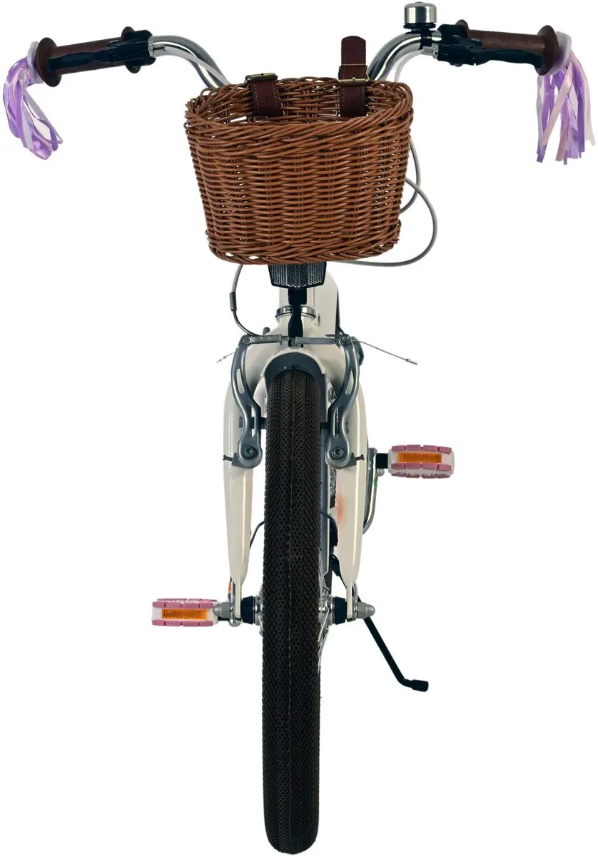 Volare Blossom Kinderfiets 18 inch - Meisjes - Wit