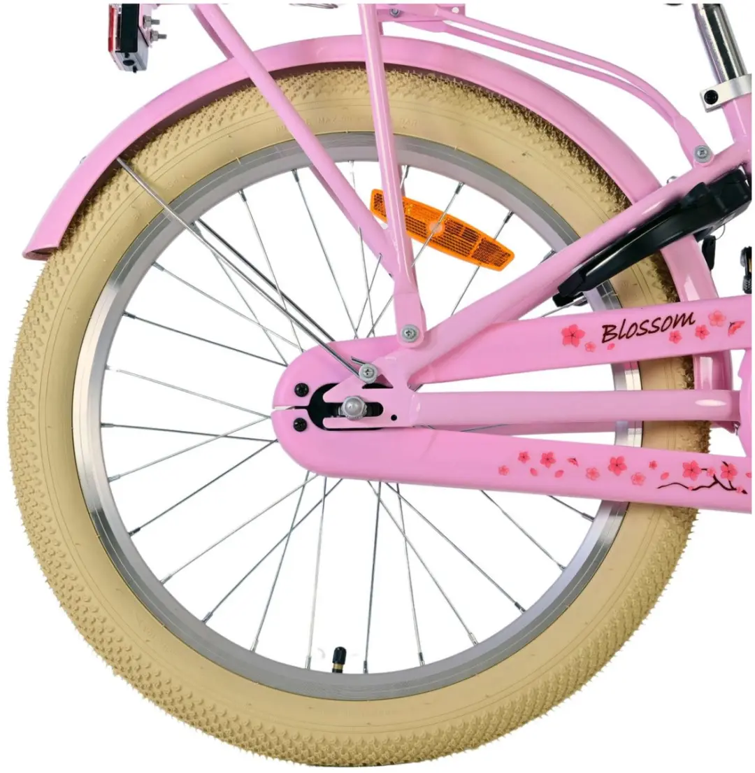 Volare Blossom Kinderfiets 20" - 1 Versnelling - Roze