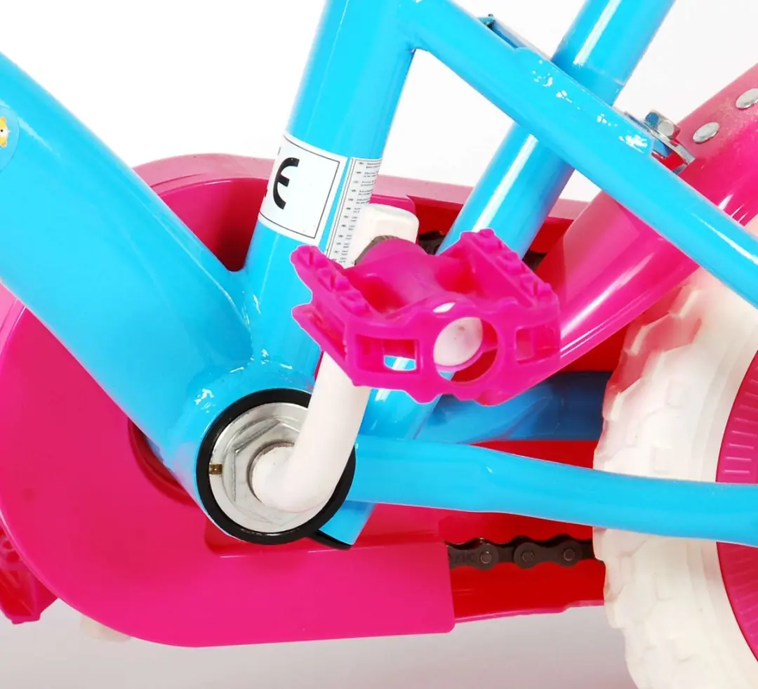 Volare Ocean Kinderfiets 10 Inch - Roze/Blauw
