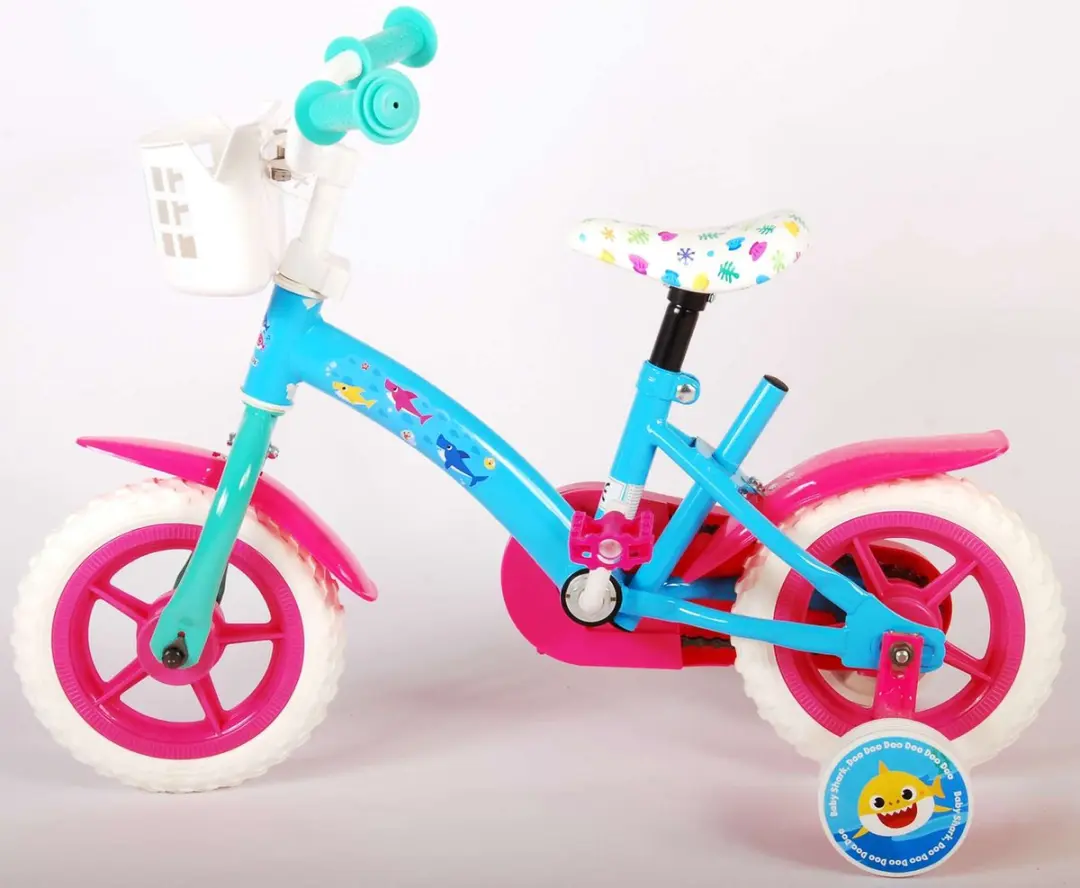 Volare Ocean Kinderfiets 10 Inch - Roze/Blauw