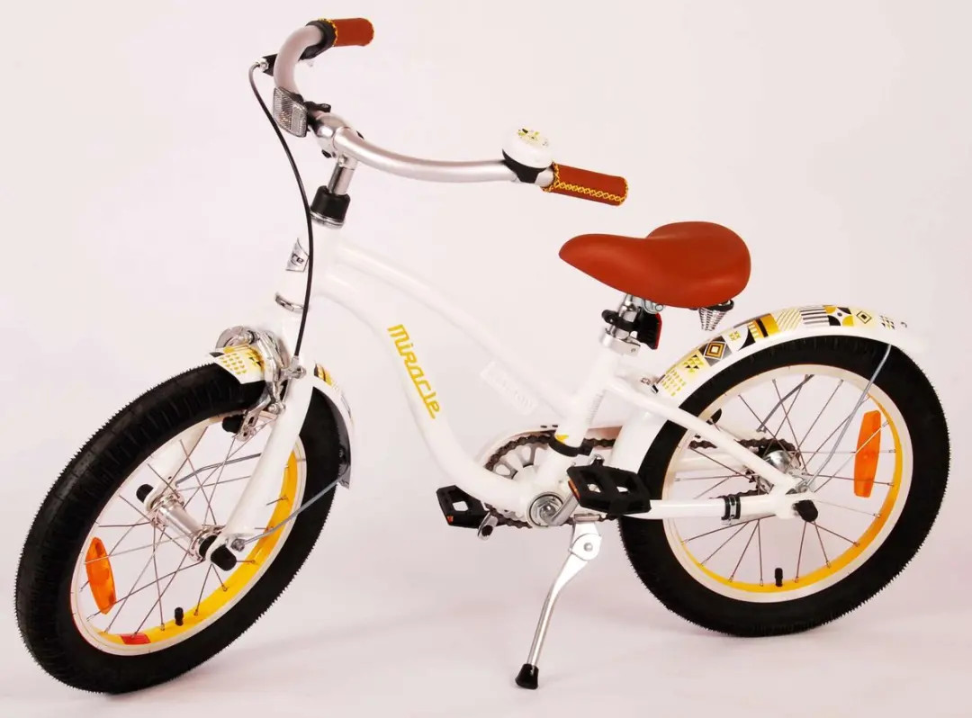 Volare Miracle Cruiser Kinderfiets 16 inch - 1 Versnelling - Wit