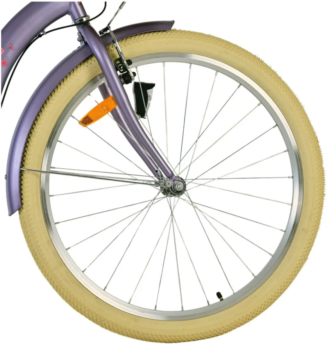 Volare Blossom Kinderfiets 26" - Meisjes - 3 Versnellingen - Paars