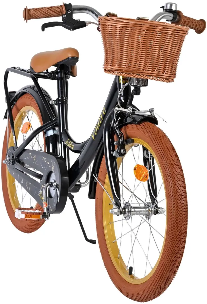 Volare Ashley Kinderfiets 18 inch - Zwart
