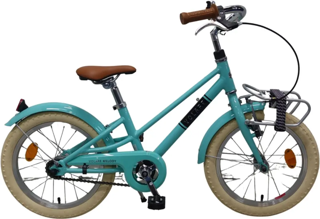 Volare Melody Kinderfiets 16 inch - Meisjes - 1 Versnelling - Turquoise