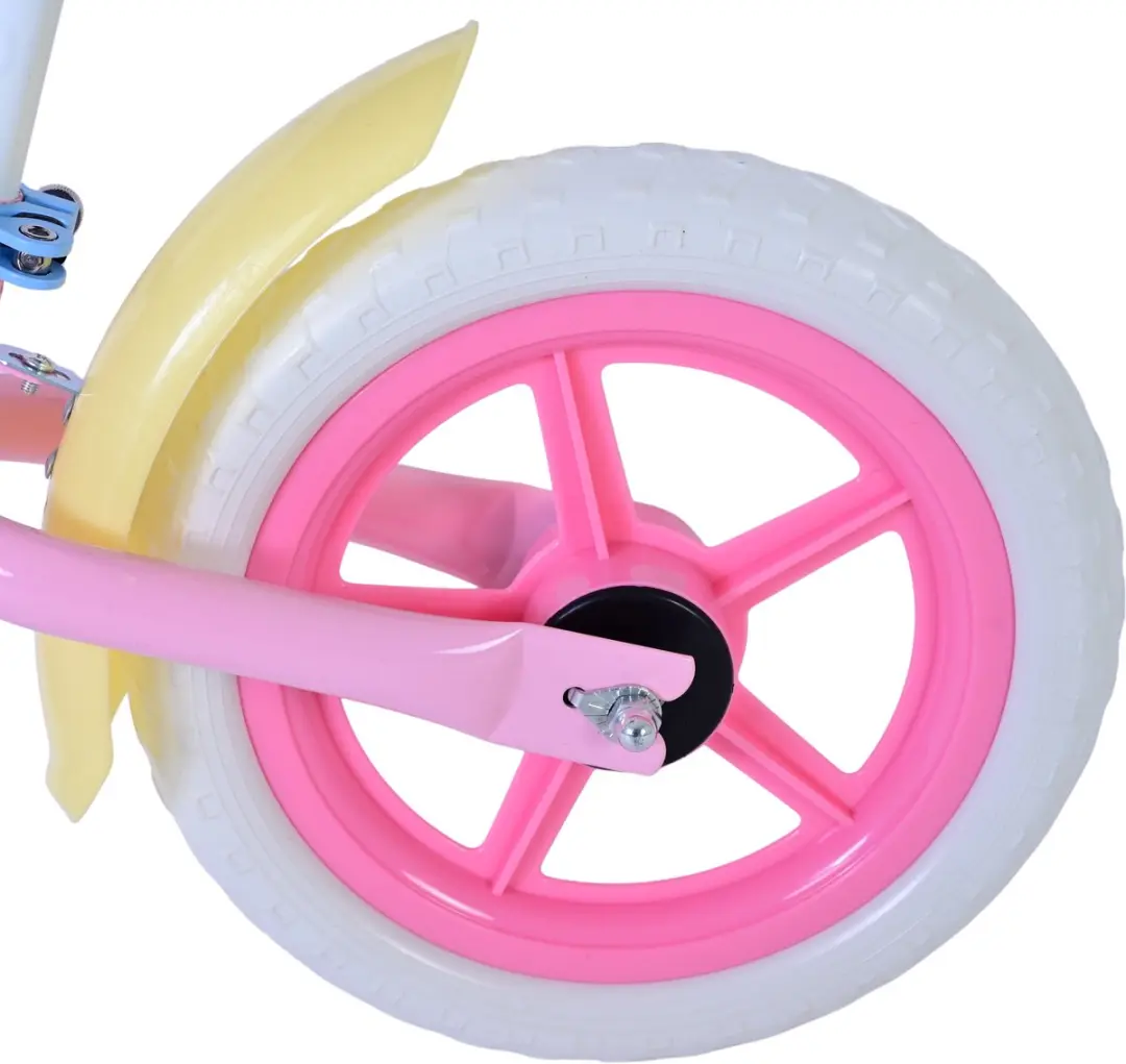 Disney Stitch Volare Loopfiets 12 Inch - Roze/Geel