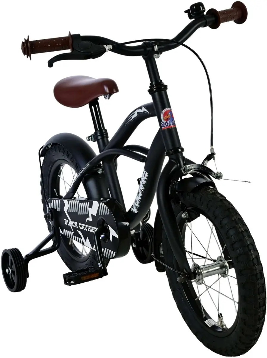 Volare Black Cruiser Kinderfiets 14 inch - Jongens - 95% afgemonteerd - afbeelding 6 van 6