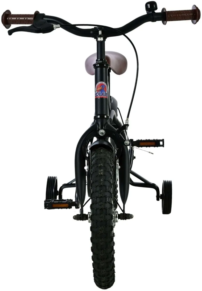Volare Black Cruiser Kinderfiets 14 inch - Jongens - 95% afgemonteerd