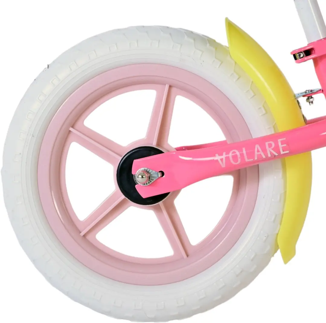 Volare Loopfiets 12 Inch - Roze