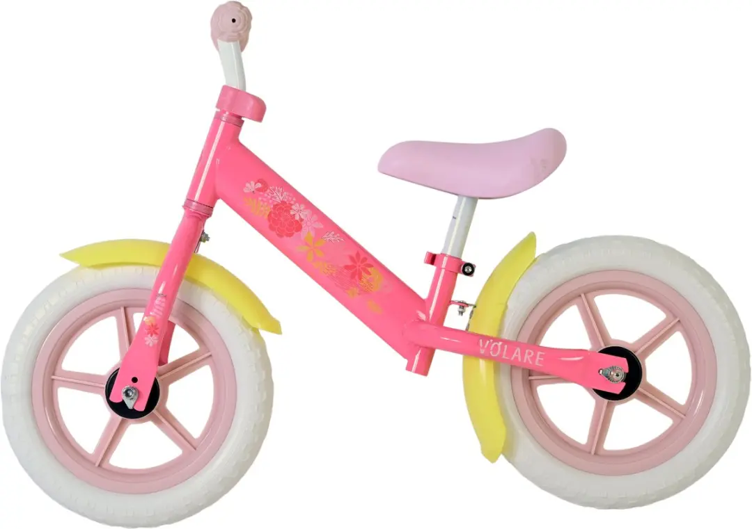 Volare Loopfiets 12 Inch - Roze
