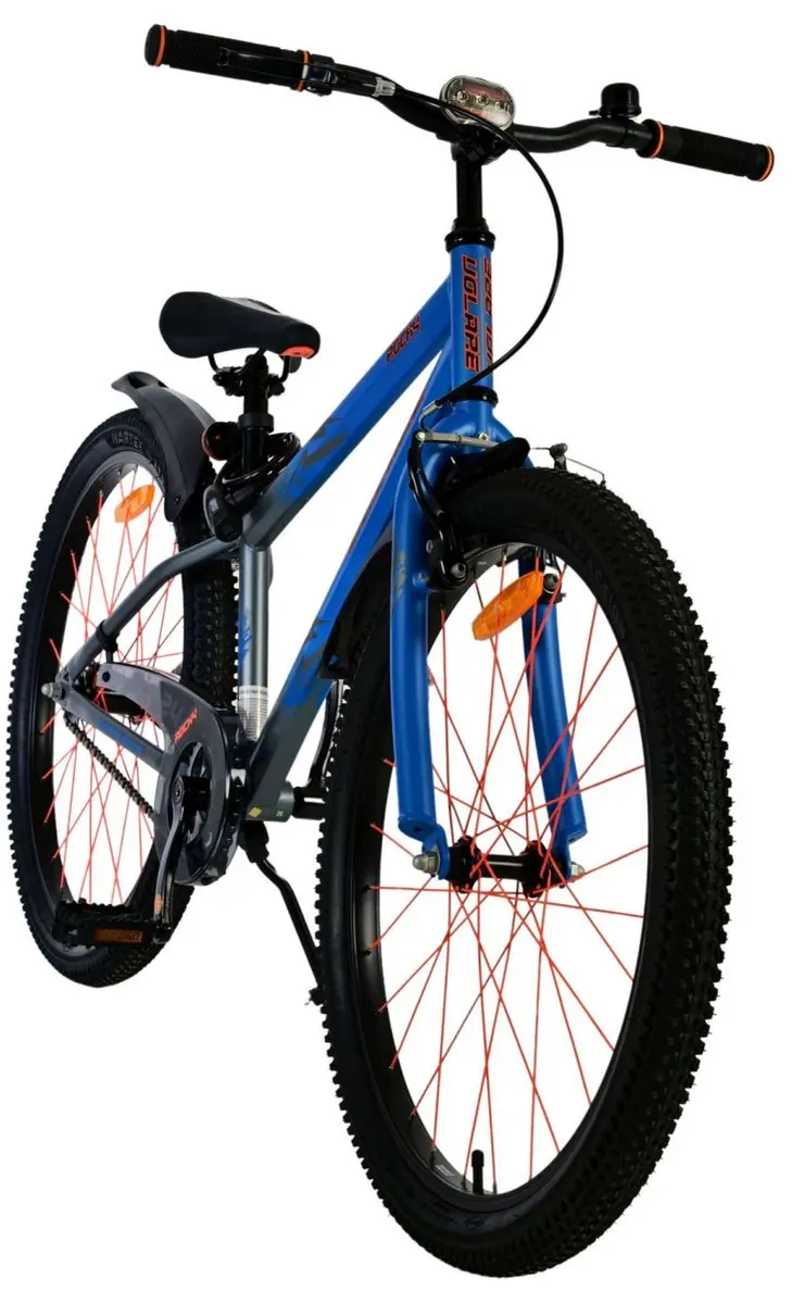Volare Rocky Kinderfiets 24" - 1 Versnelling - Blauw