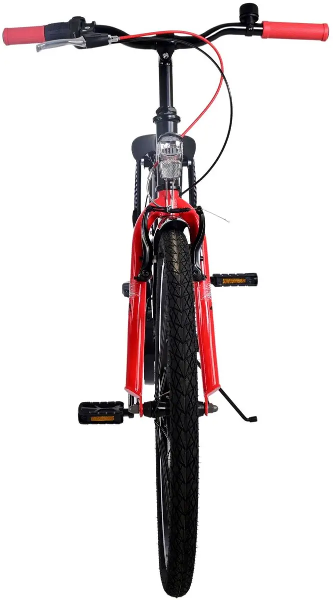 Volare Thombike Kinderfiets 24" - 3 Versnellingen - Rood