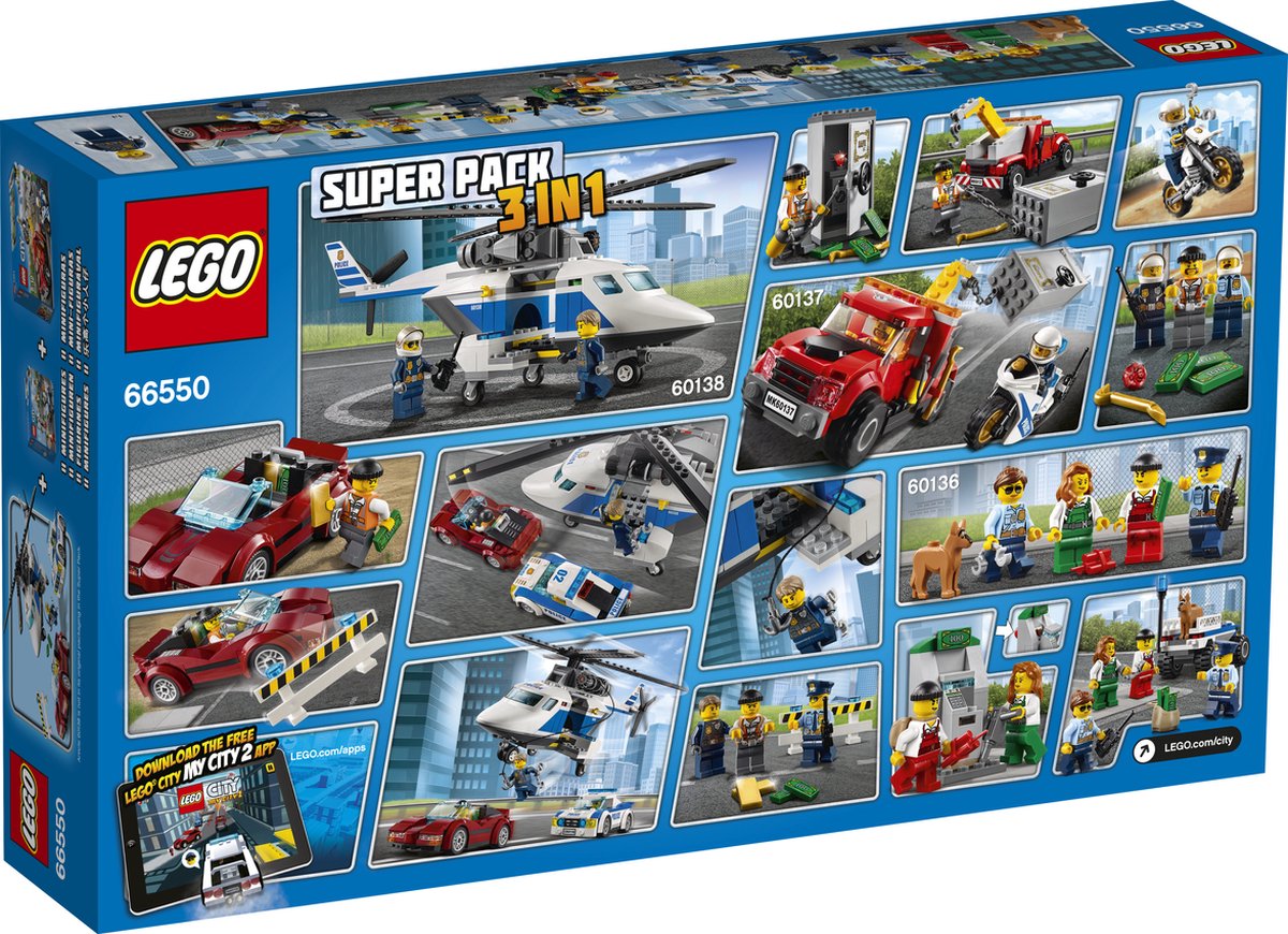 LEGO City Politie Value Pack - 66550