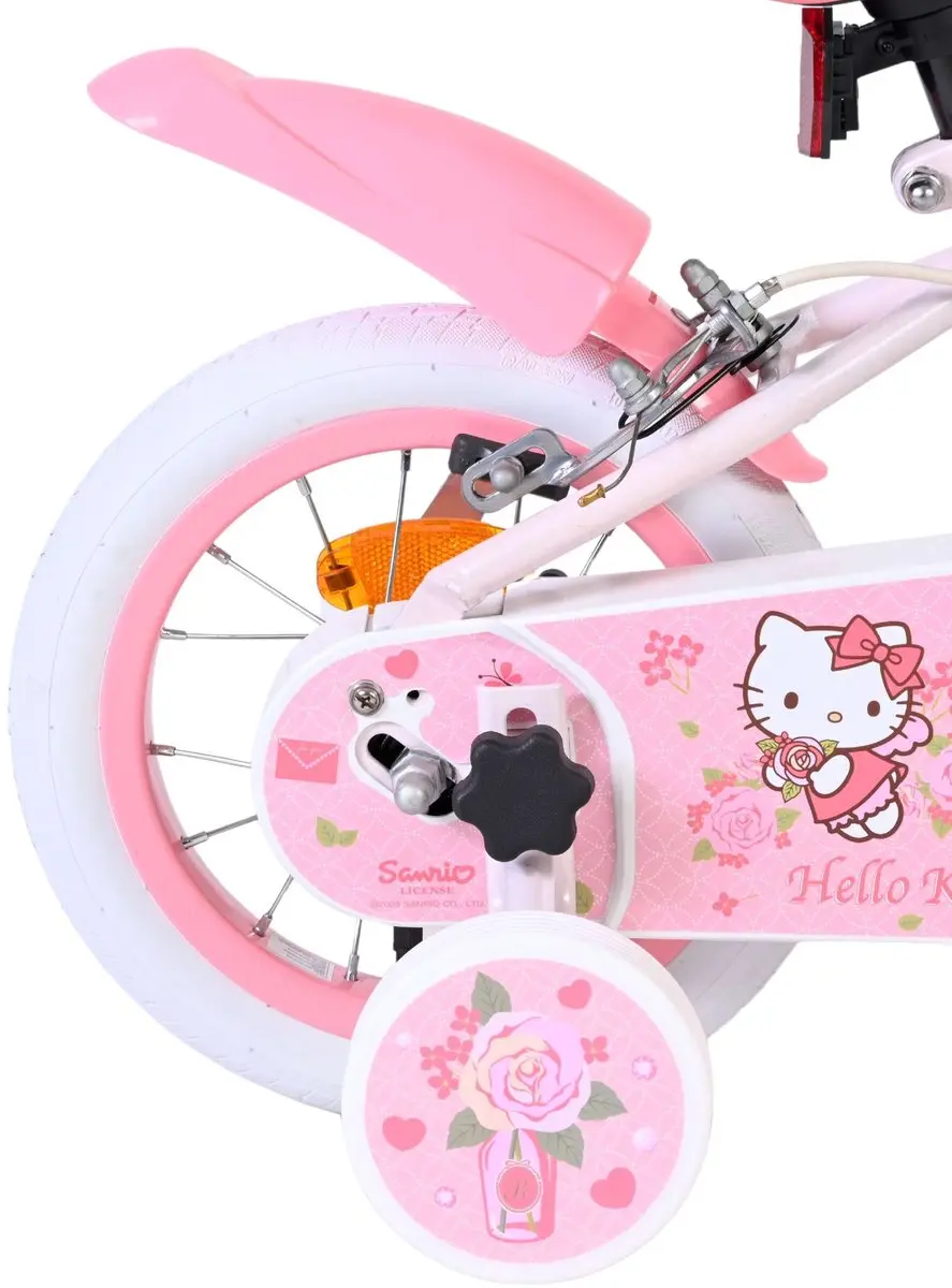 Volare Hello Kitty Kinderfiets 12 inch - Roze - 1 Versnelling