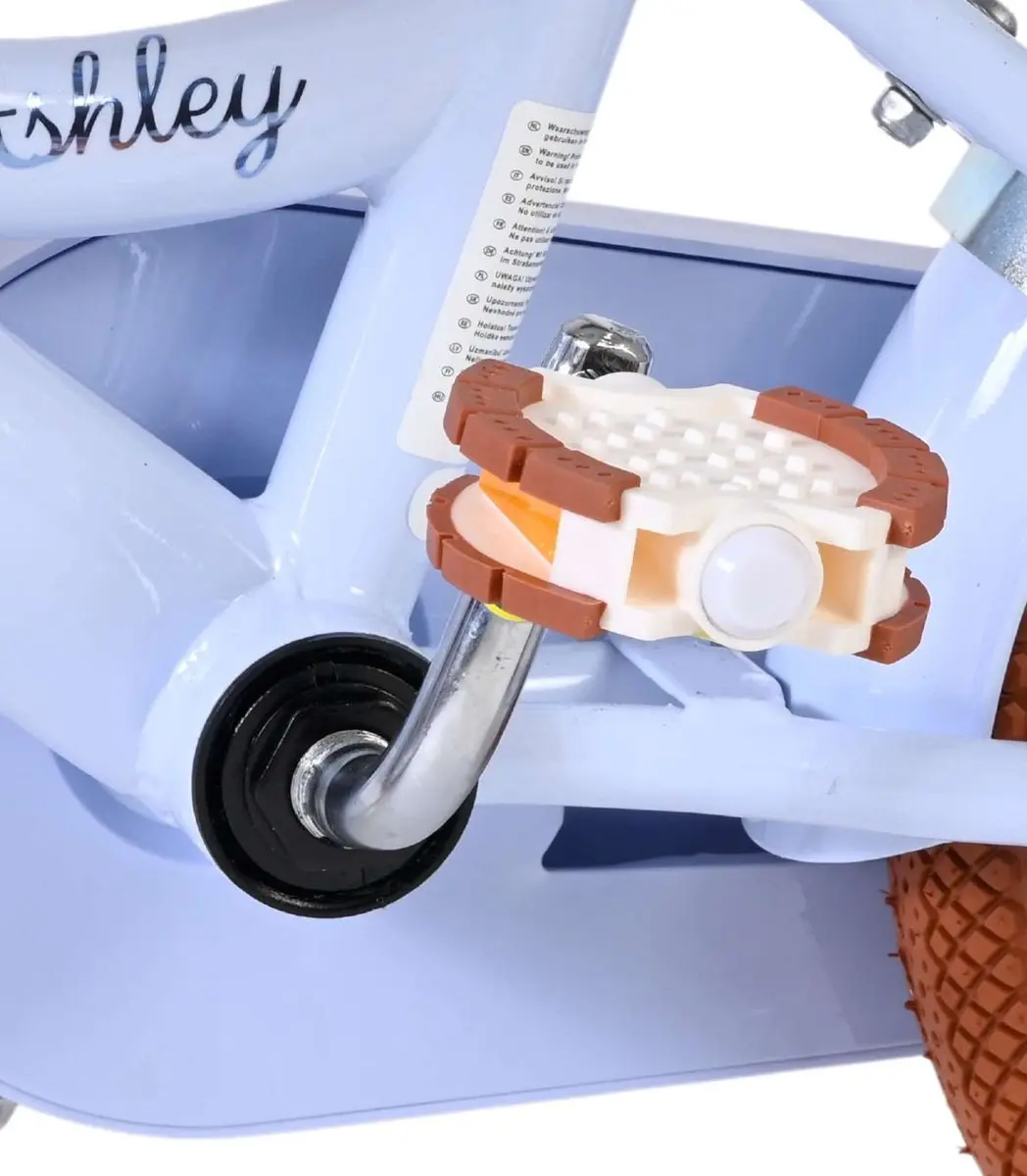 Volare Ashley Kinderfiets 12" - Lichtblauw