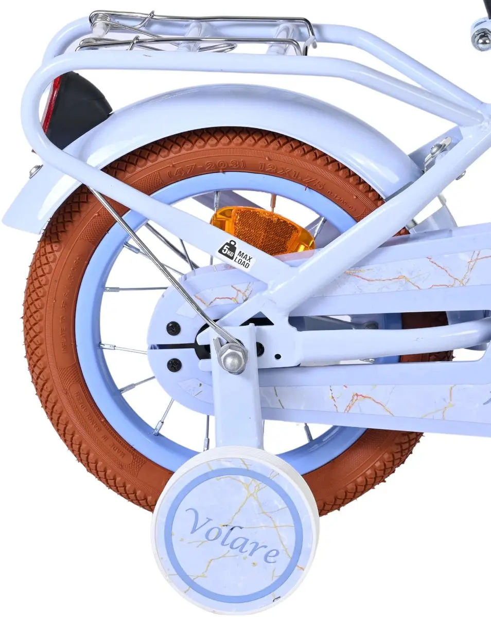 Volare Ashley Kinderfiets 12" - Lichtblauw