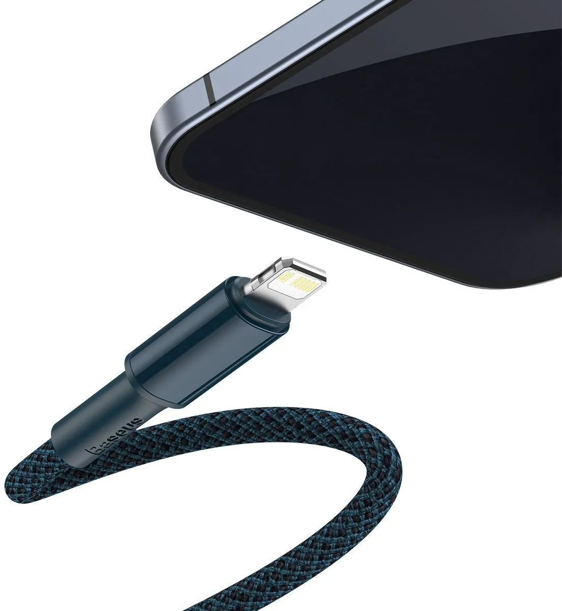 Baseus USB-C naar Lightning Kabel 2m - Blauw