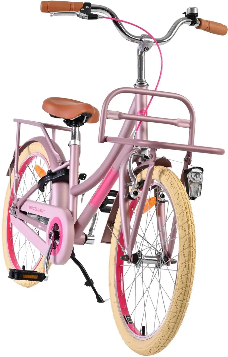 Volare Excellent Kinderfiets 20 inch - Mat Roze