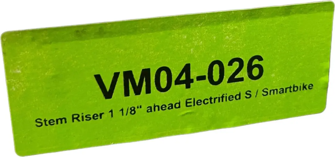 VanMoof Stuurverhoger Stem Riser 1 1/8" - Zwart