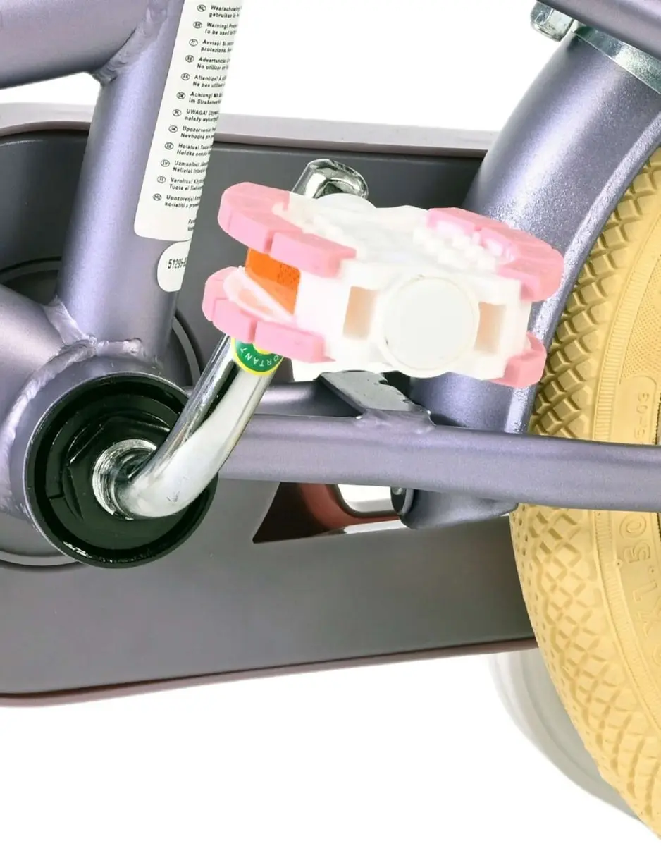 Volare Blossom Kinderfiets 12 inch - Paars