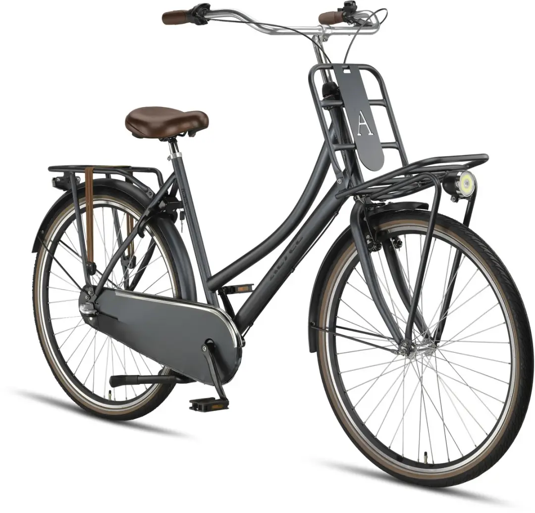 Altec Transportfiets Dames Dutch 28" - 3 Versnellingen - 50cm Donkergrijs