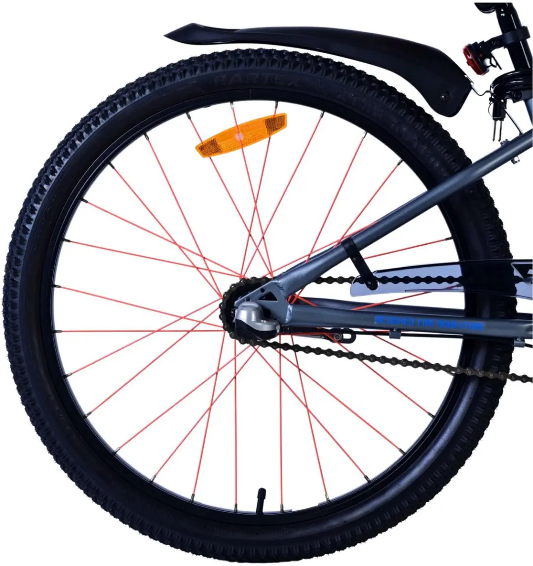 Volare Rocky Kinderfiets 24 inch - Blauw - Shimano Nexus 3