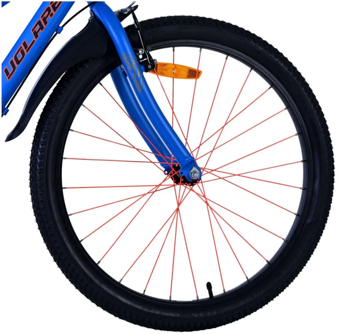 Volare Rocky Kinderfiets 24 inch - Blauw - Shimano Nexus 3
