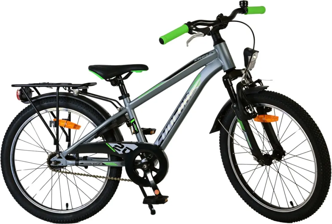 Volare Cross Jongensfiets 20 inch - 1 Versnelling - Grijs/Zwart