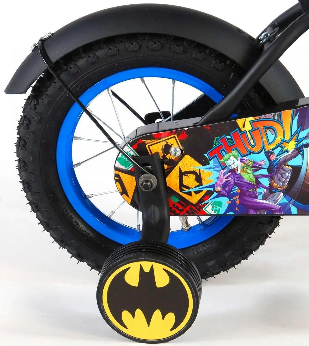 Volare Batman Kinderfiets 12 inch - Zwart