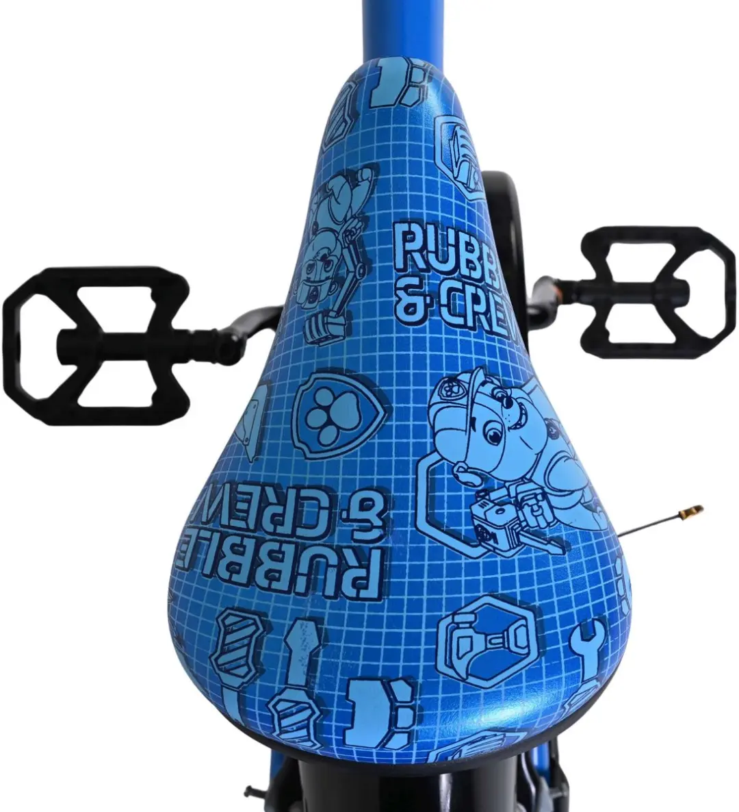 Volare Paw Patrol Rubble & Crew Kinderfiets 16 inch - Blauw